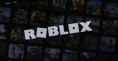 The logo of the gaming platform is seen in this illustration, Aug. 7, 2024. (AA Photo)