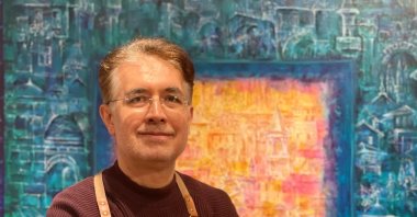 Following the 2023 Kahramanmaraş earthquake, Toy redirected his art toward charitable efforts, positioning it as a source of goodwill and hope, Aug. 2, 2024. (Photo courtesy of Cemal Toy)