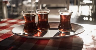 "Turkish tea, known as "çay," is more than just a beverage; it is an integral part of social life and hospitality." (Getty Images Photo)