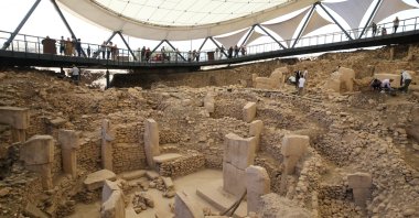The ancient site of Göbeklitepe in Türkiye's Şanlıurfa province, in this undated file photo. (AA File Photo)