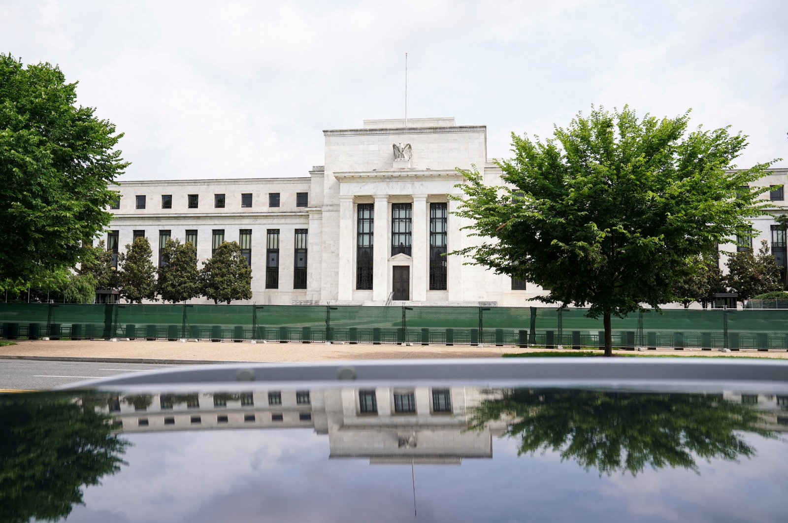 The exterior of the Marriner S. Eccles Federal Reserve Board Building is seen, Washington, D.C., U.S., June 14, 2022. (Reuters Photo)