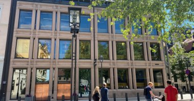 A view shows the building of Norway’s central bank (Norges Bank), Oslo, Norway, June 23, 2022. (Reuters Photo)