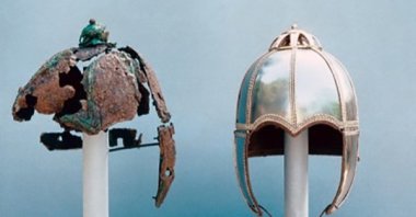 Archaeological excavations in Sardis, the capital of the Kingdom of Lydia, have uncovered traces of the Battle of Thymbra, which occurred in 546 B.C. between King Croesus of Lydia and Cyrus II of Persia, Manisa, Türkiye, Aug. 13, 2024. (IHA Photo)