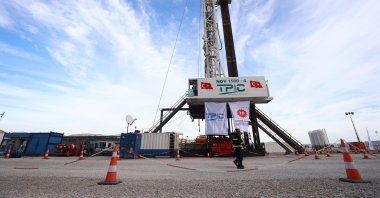 A view of an oil field in the Gabar region in Şırnak province, southeastern Türkiye, Dec. 31, 2023. (AA Photo)