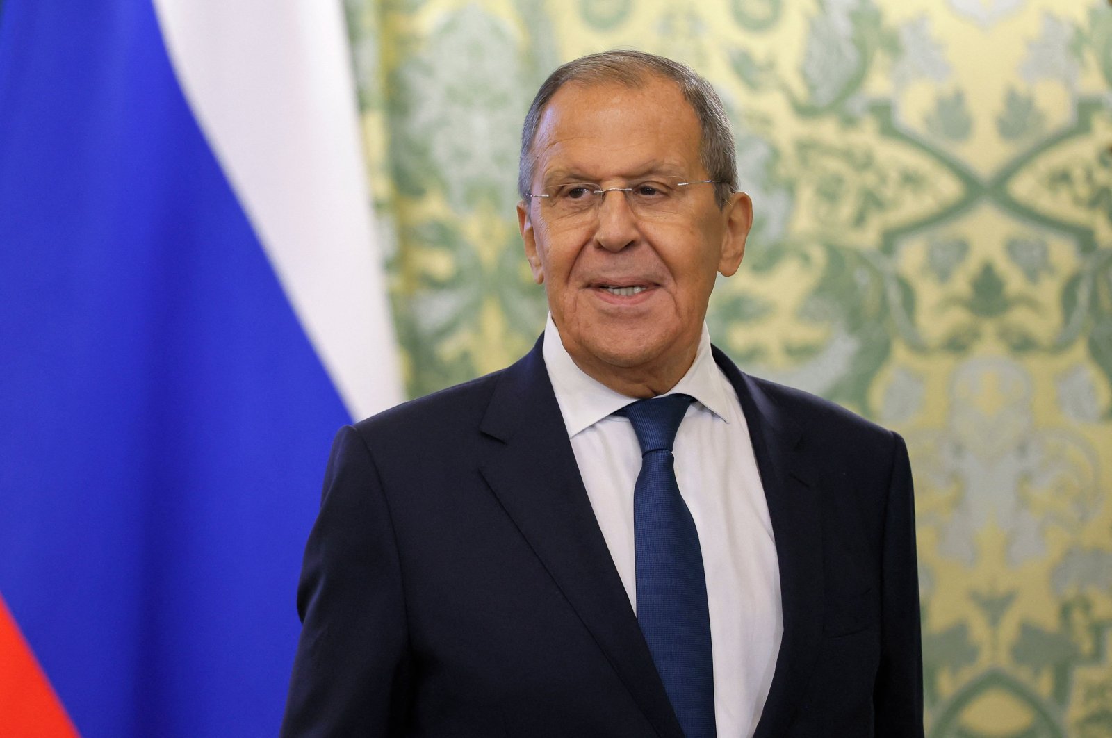 Russia&#039;s Foreign Minister Sergei Lavrov during a meeting at the Kremlin, Moscow, Russia, July 31, 2024. (AFP Photo)