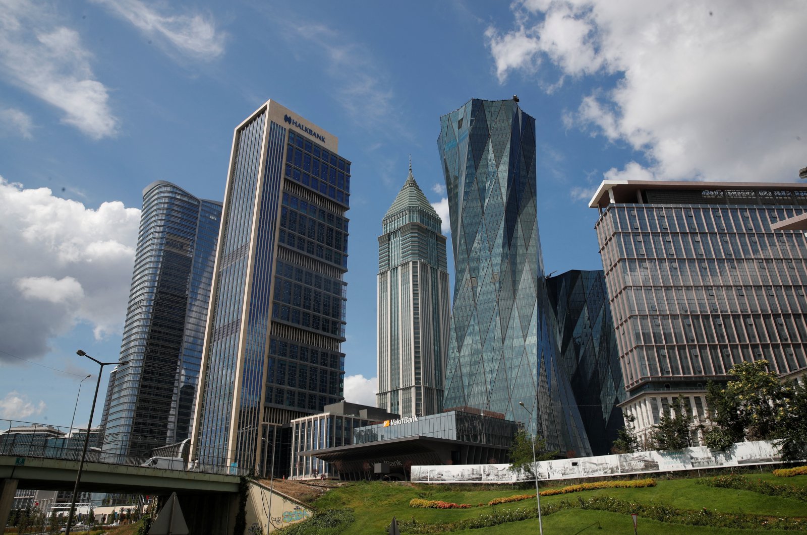 A general view of the Istanbul Financial Center (IFC) in Istanbul, Türkiye, July 25, 2024. (Reuters Photo)