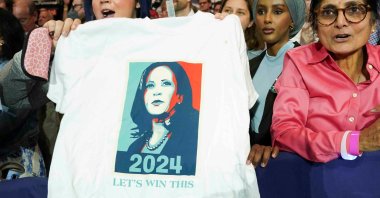 Supporters attend a campaign rally held by U.S. vice president and Democratic presidential candidate Kamala Harris and her running mate Minnesota Gov. Tim Walz, Milwaukee, Wisconsin, U.S., Aug. 20, 2024. (Reuters Photo)