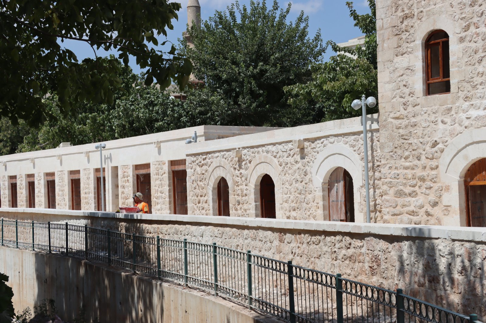 The 400-year-old Syriac Bazaar is open after the restoration, Mardin, Türkiye, Aug. 20, 2024. (AA Photo)