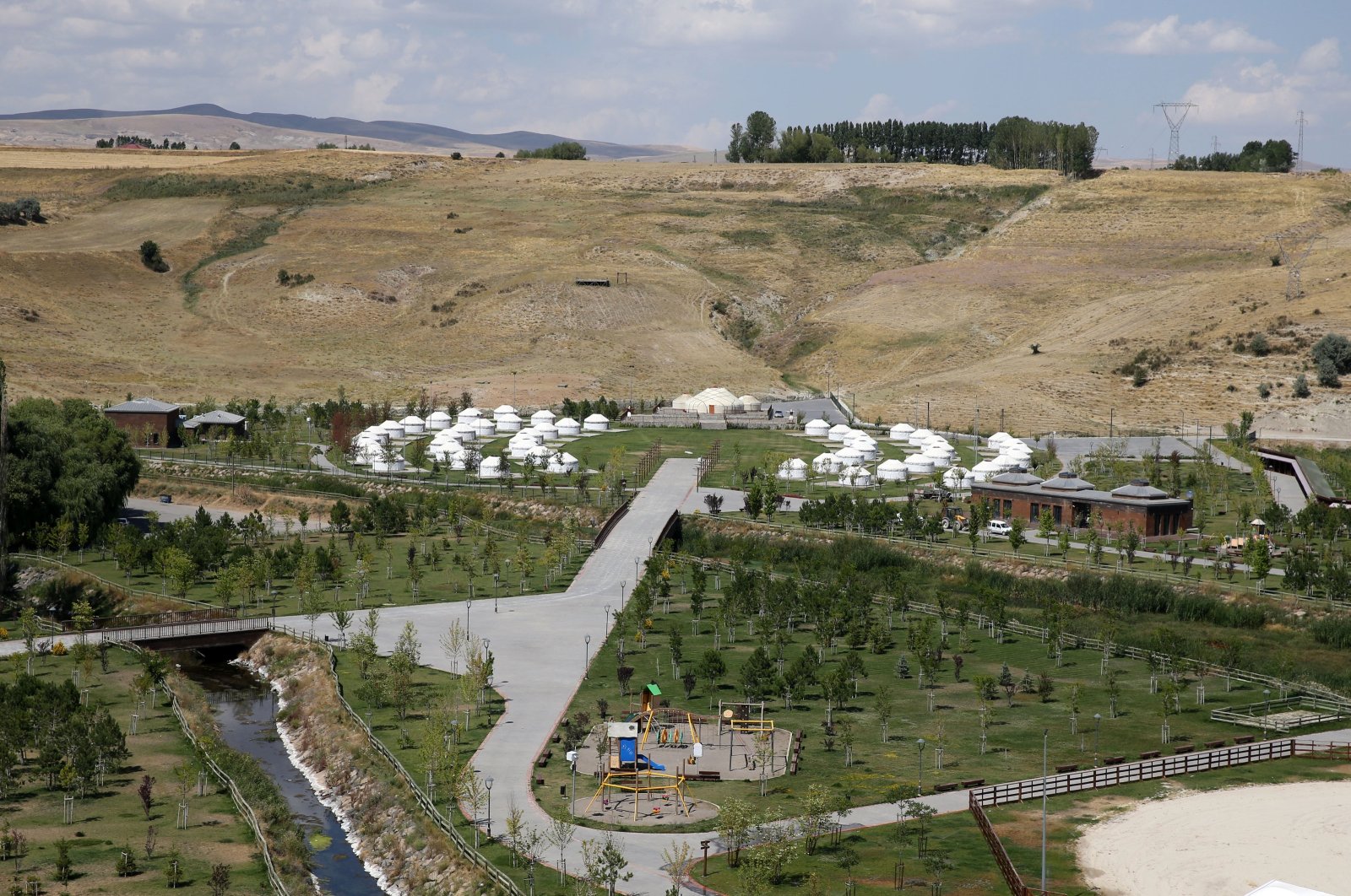 A view of the venue where celebrations will be held, Ahlat, Bitlis, eastern Türkiye, Aug. 21, 2024. (AA Photo)