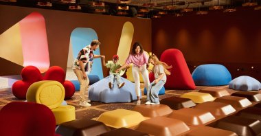 The family-friendly interactive space of Warsaw's Chocolate Museum is all about getting stuck in and trying new kinds of chocolate. (dpa Photo)