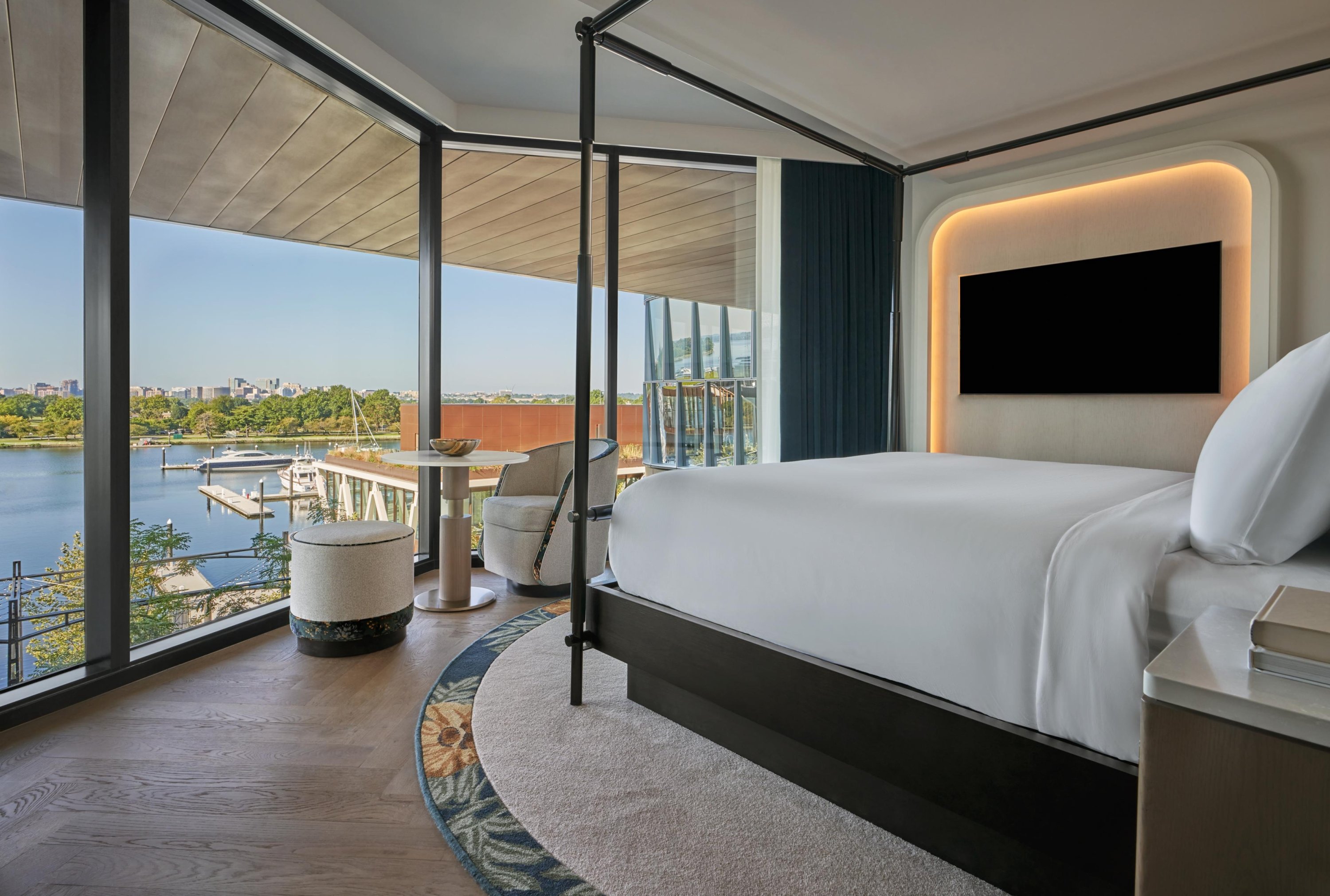 The interior design of a room at the Pendry Hotel, Washington, D.C., U.S. (Courtesy of Pendry Hotel)