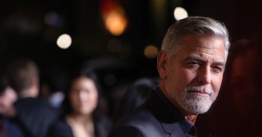 George Clooney attends the premiere of &quot;The Boys in the Boat,&quot; in Beverly Hills, California, U.S., Dec. 11, 2023. (Getty Images)