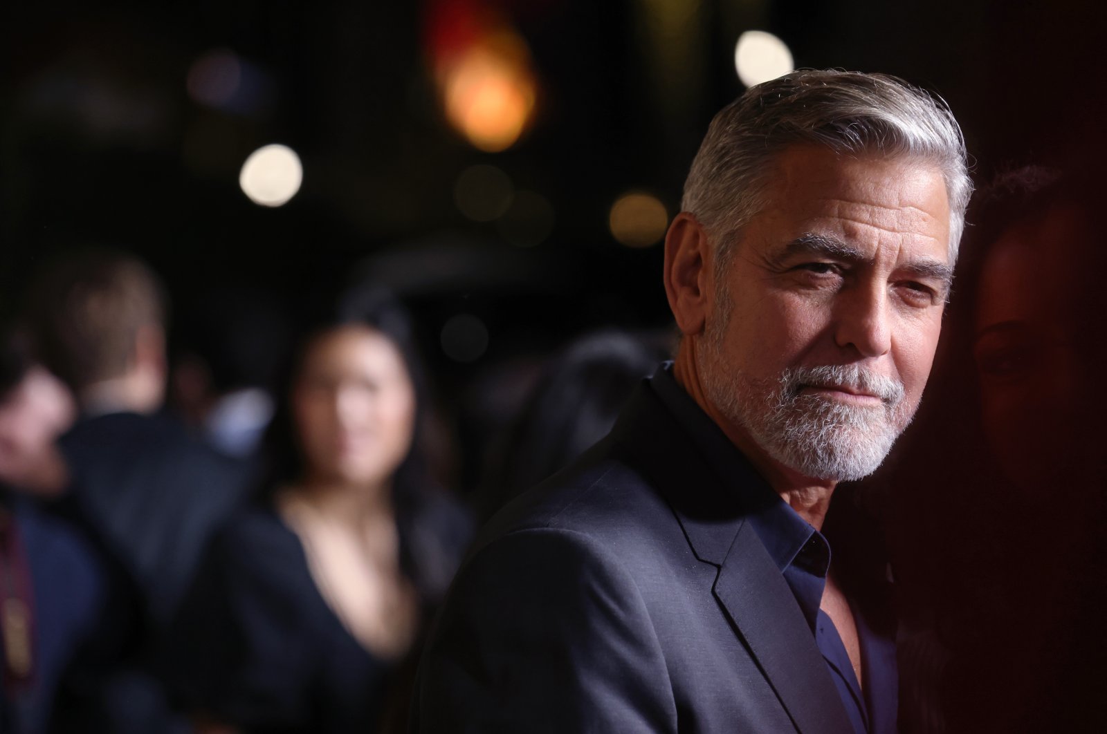 George Clooney attends the premiere of &quot;The Boys in the Boat,&quot; in Beverly Hills, California, U.S., Dec. 11, 2023. (Getty Images)