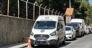 Istanbul Police investigate illegal digging at Feriköy Greek Orthodox Cemetery, Istanbul, Türkiye, Aug. 23, 2024. (AA Photo)