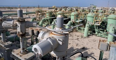 Pipelines are seen at the Zueitina oil terminal, west of Benghazi, Libya, Oct. 4, 2020. (Reuters Photo)