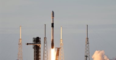 Türkiye's first homegrown communications satellite, Türksat 6A, was sent into space with SpaceX's Falcon 9 rocket from the Cape Canaveral Space Force Station, Florida, U.S., July 8, 2024. (AA Photo)