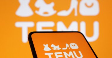 The Temu logo is seen in this illustration taken on Aug. 22, 2024. (Reuters Photo)