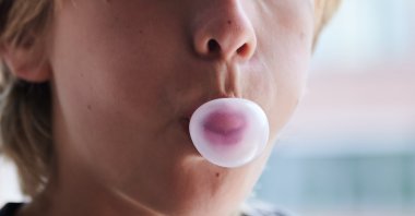 Many children have been told that swallowed chewing gum stays in their stomach for seven years. Doctors beg to differ. (dpa Photo)