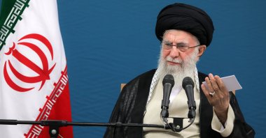 Iranian Supreme Leader Ayatollah Ali Khamenei speaks at a program, Tehran, Iran, Aug. 27, 2024. (AA Photo)