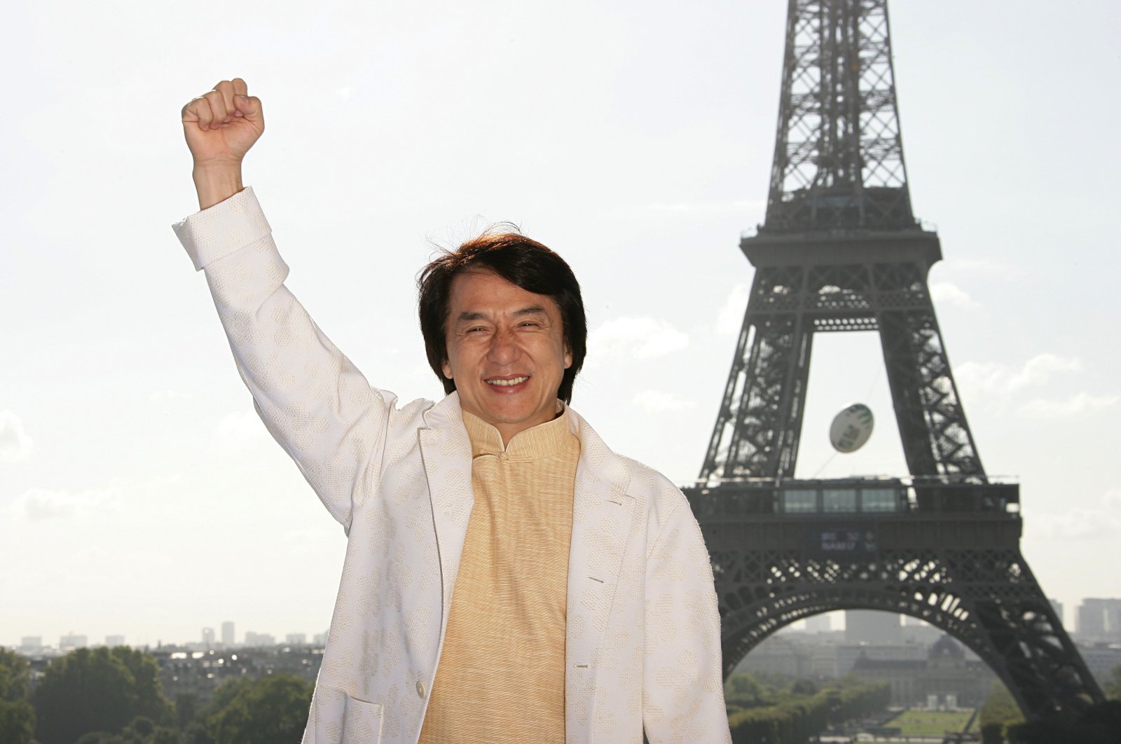 Actor Jackie Chan attends a photocall for the film Rush Hour 3, Paris, France, Sept. 11, 2007. (Getty Images Photo)