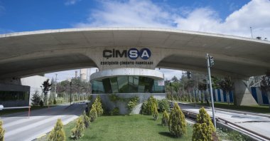 The Çimsa cement factory in Türkiye&#039;s central Eskişehir province is seen in this undated photo. (Courtesy of Çimsa)