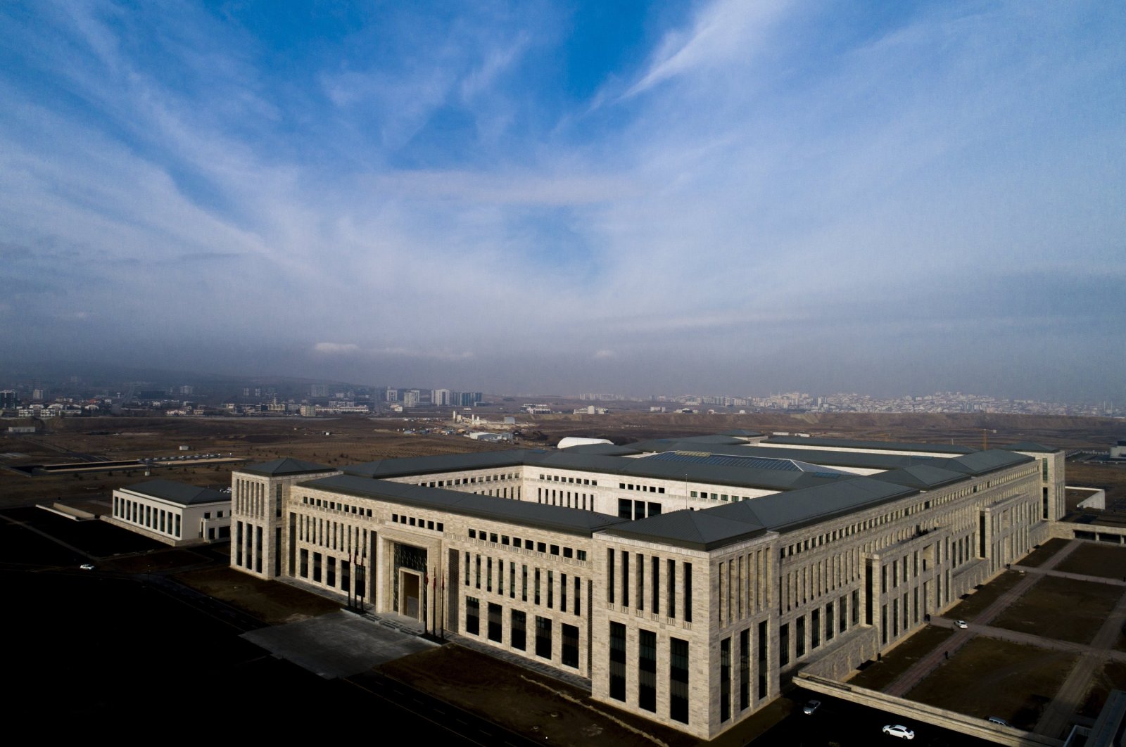 An aerial view shows the headquarters of the National Intelligence Organization (MIT), Ankara, Türkiye, Jan. 8, 2020. (AA Photo)