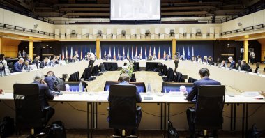 Foreign ministers gather for the Gymnich meeting, Berlin, Germany, Aug. 31, 2022. (Reuters Photo)