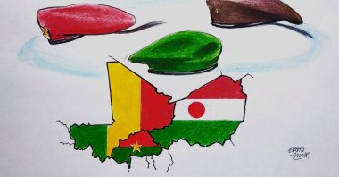 "The Sahel Confederation represents a significant stride toward strategic autonomy for Niger, Mali and Burkina Faso. This alliance empowers them to collectively navigate away from Western influences that have historically shaped their geopolitical and economic landscapes." (Illustration by Erhan Yalvaç)