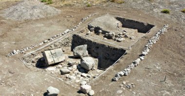 Excavation at the ancient city of Lystra, a key site in world and Christian history has begun, Konya, Türkiye, Sept. 1, 2024. (IHA Photo)
