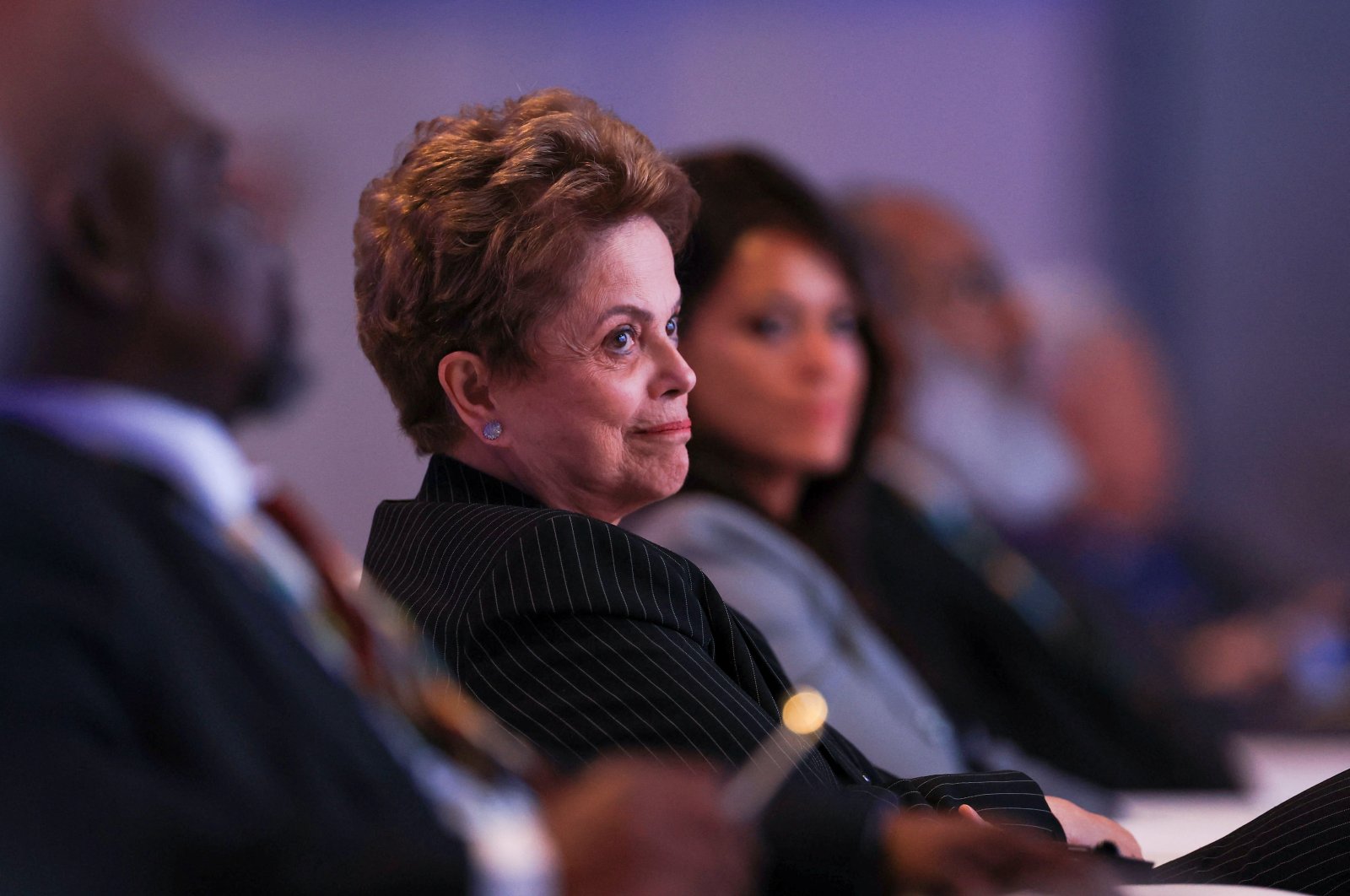 New Development Bank (NDB) President Dilma Rousseff attends the Ninth Annual Meeting of the NDB, a multilateral development bank established by Brazil, Russia, India, China and South Africa (BRICS), Cape Town, South Africa, Aug. 30, 2024. (Reuters Photo)