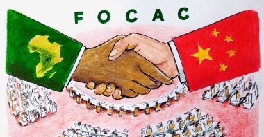 "The Forum on China-Africa Cooperation (FOCAC), established in Beijing in October 2000, marked a pivotal shift in the strategic relationship between China and Africa. Analysts and experts widely agree that FOCAC has become the cornerstone for enduring collaboration between these two sides." (Illustration by Erhan Yalvaç)