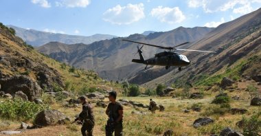Turkish security forces participate in a counterterrorism operation in southeastern Türkiye&#039;s Şırnak province in this undated file photo. (AA File Photo)