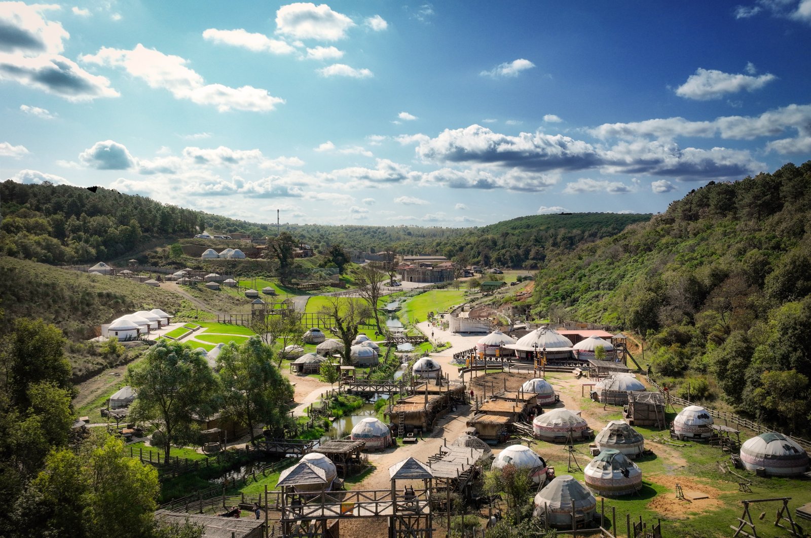 Aerial drone view of the Bozdağ film plateaus. (Photo by Bozdağ Fim Plateaus)