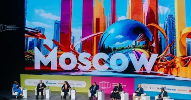 The event showcased historical and contemporary films from participating countries, with a notable focus on Russia's film, Moscow, Russia, Aug. 28, 2024. (Photo by Selçuk Eren)