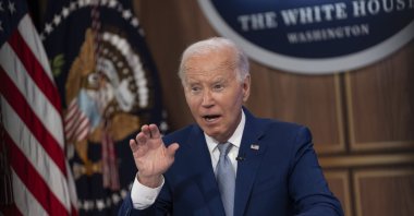  U.S. President Joe Biden delivers remarks during the kickoff event of the &amp;#039;Investing in America&amp;#039; content series at the White House, in Washington, D.C., Sept. 3, 2024. (EPA Photo)