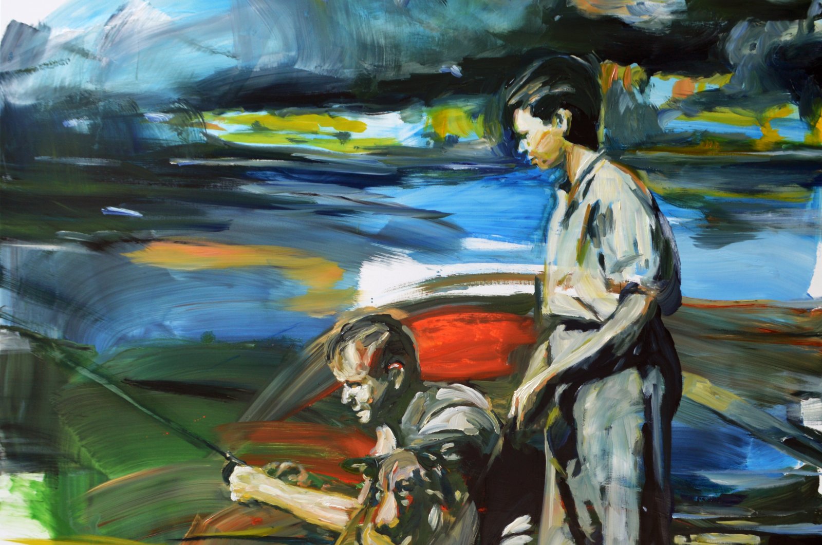 As part of the Hungarian-Turkish Cultural Year, the Liszt Institute – Hungarian Cultural Center in Istanbul is hosting an exhibition titled "World of Paintings." (Courtesy of Hungarian Culture Center)