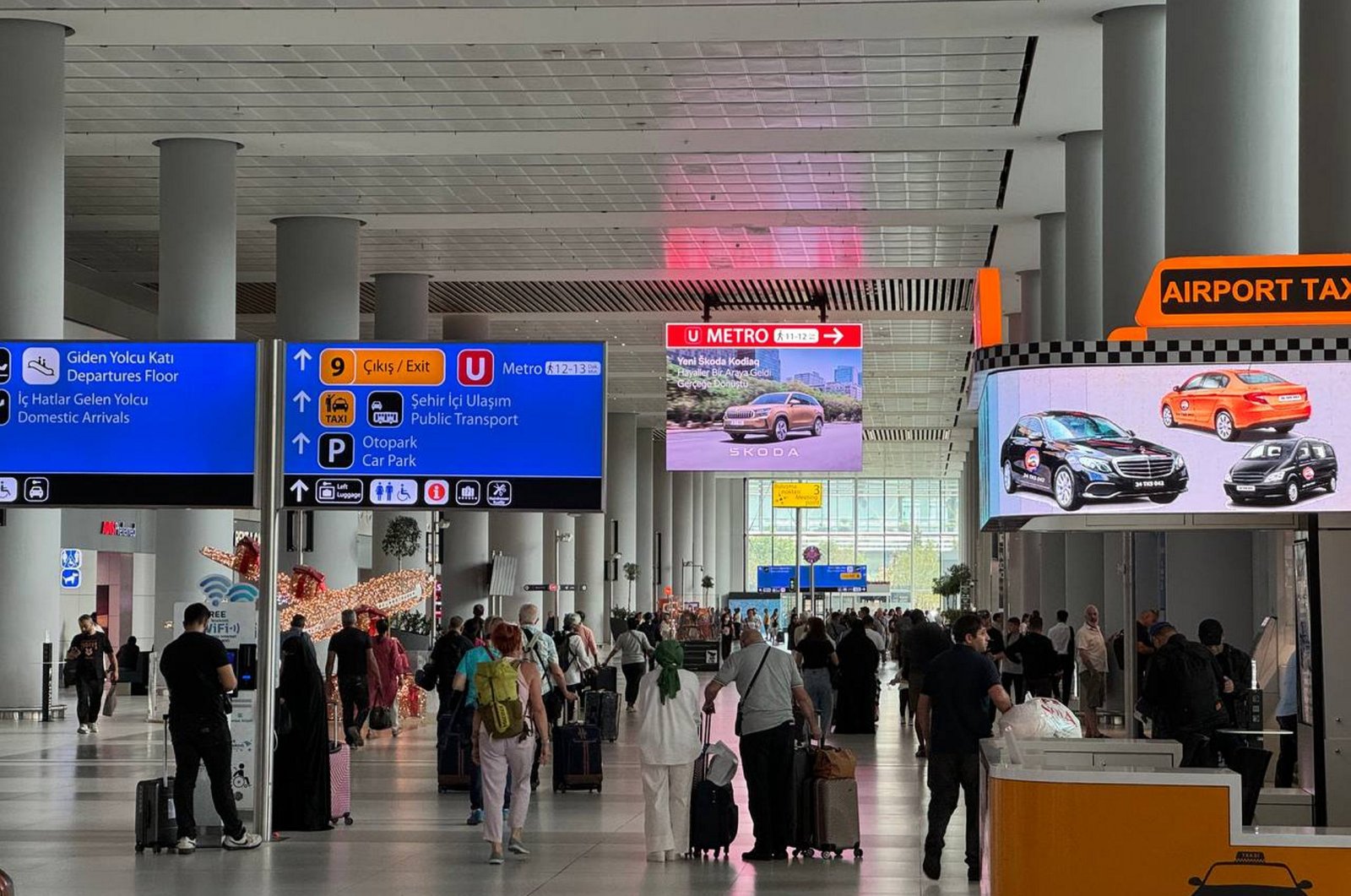 Turkish airports welcome over 25 million passengers in August