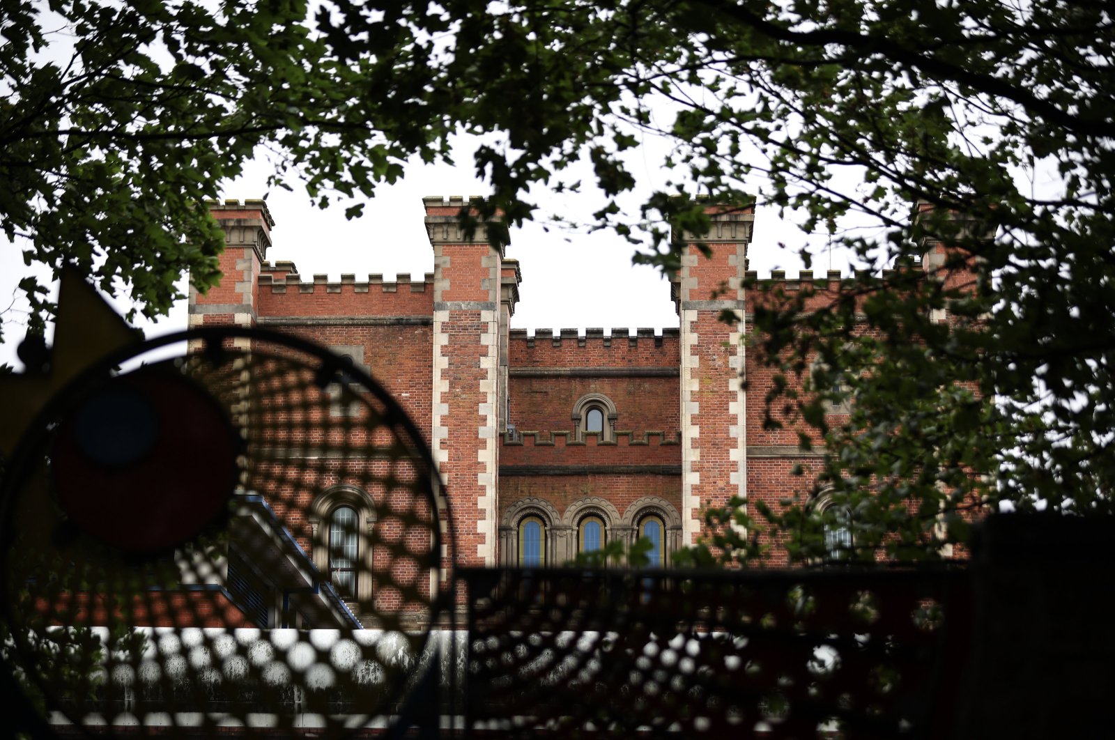 Exterior view of HM Prison Liverpool in Liverpool, U.K., Sept. 10, 2024. 