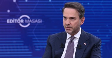 Energy and Natural Resources Minister Alparslan Bayraktar speaks to Anadolu Agency (AA), Ankara, Türkiye, Sept. 11, 2024. (AA Photo)