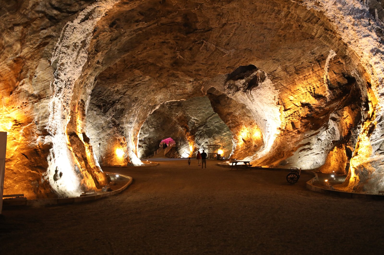 Salt Mountain one of eastern Anatolia’s largest salt reserves, will host a book, culture and children’s festival in Iğdır, Türkiye, Sept. 8, 2024. (AA Photo)