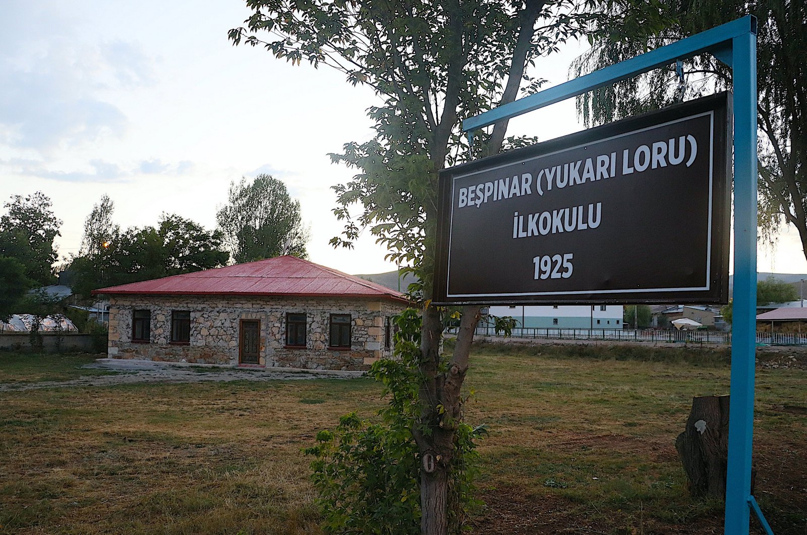 The school restored by Turkish businessperson Kenan Yavuz, in Demirözü, Bayburt, northeastern Türkiye, Sept. 12, 2024. (AA Photo)