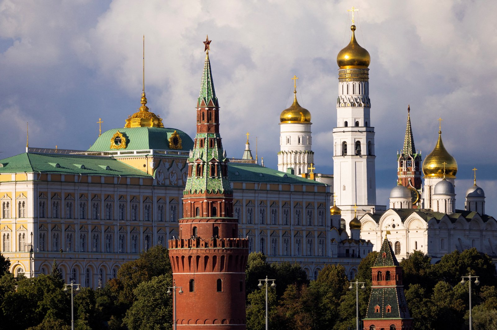 A general view of the Kremlin in Moscow, Russia, Aug. 12, 2024. (Reuters Photo)