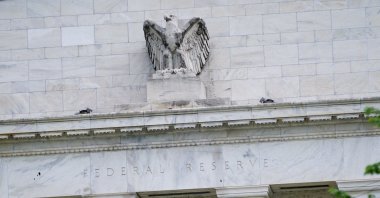 The exterior of the Marriner S. Eccles Federal Reserve Board Building is seen in Washington, D.C., U.S., June 14, 2022. (Reuters Photo)