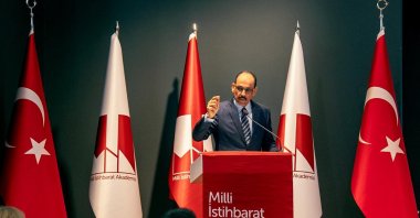 The National Intelligence Academy (MIA) started its education term with the first class attended by Ibrahim Kalın, head of the National Intelligence Organization (MIT), Ankara, Türkiye, Sept. 16, 2024. (AA Photo)