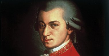 The portrait of Wolfgang Amadeus Mozart. (Getty Images)