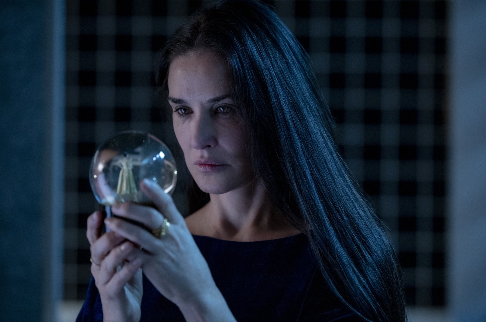 This image released by Mubi shows Demi Moore in a scene from &quot;The Substance.&quot; (AP Photo)