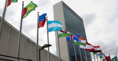 A view of the United Nations Headquarters in New York City, U.S., Sept. 20, 2024. (AFP Photo)