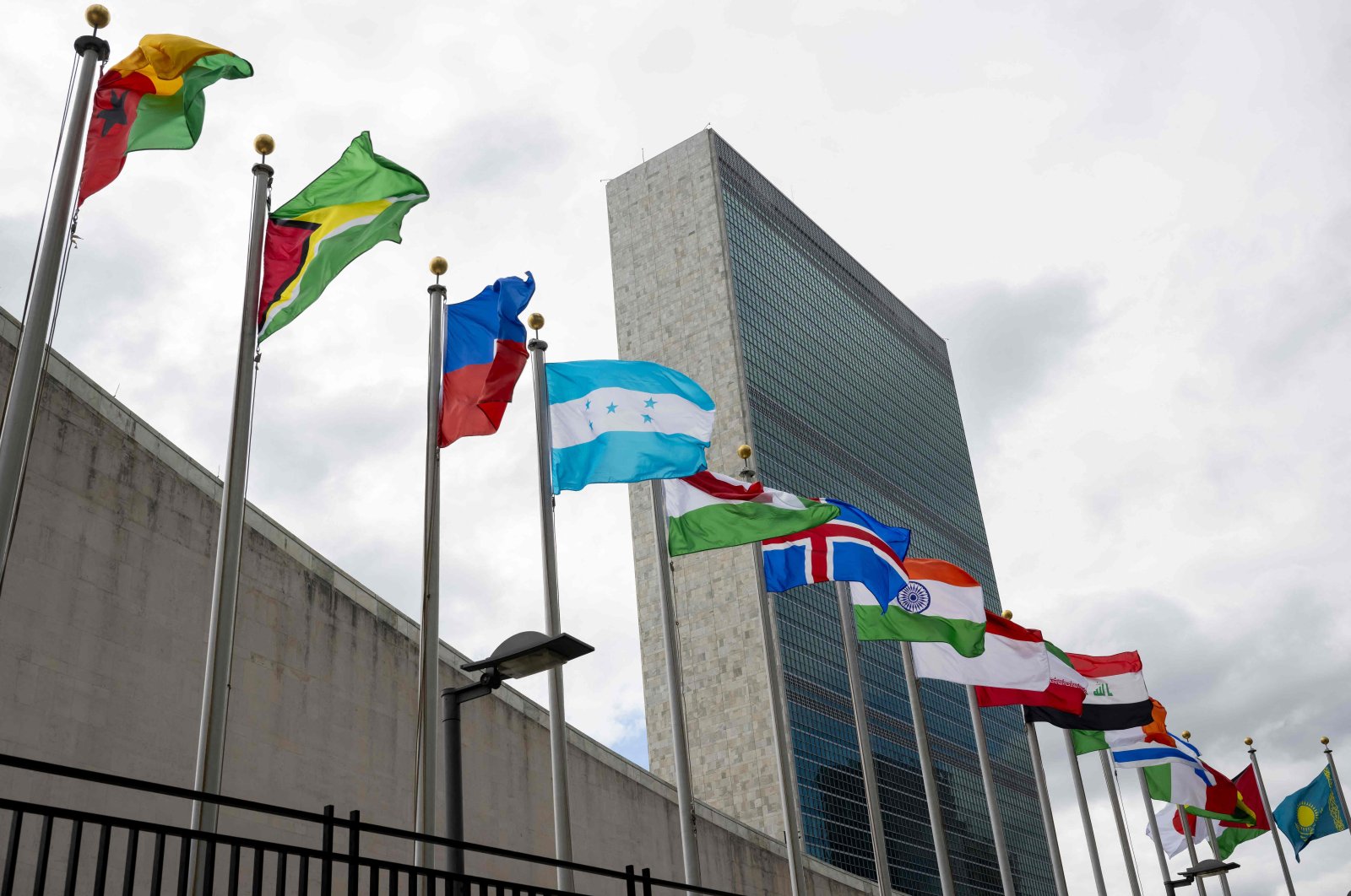 A view of the United Nations Headquarters in New York City, U.S., Sept. 20, 2024. (AFP Photo)