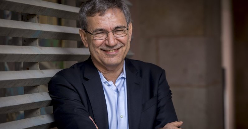 Turkish novelist, screenwriter, academic and recipient of the 2006 Nobel Prize in Literature Orhan Pamuk during his visit to Barcelona, Catalonia, Spain, April 2, 2018. (Getty Images)