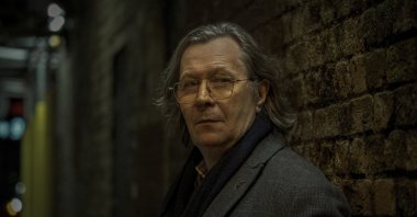 This image released by Apple TV+ shows Gary Oldman in a scene from "Slow Horses." (AP Photo)